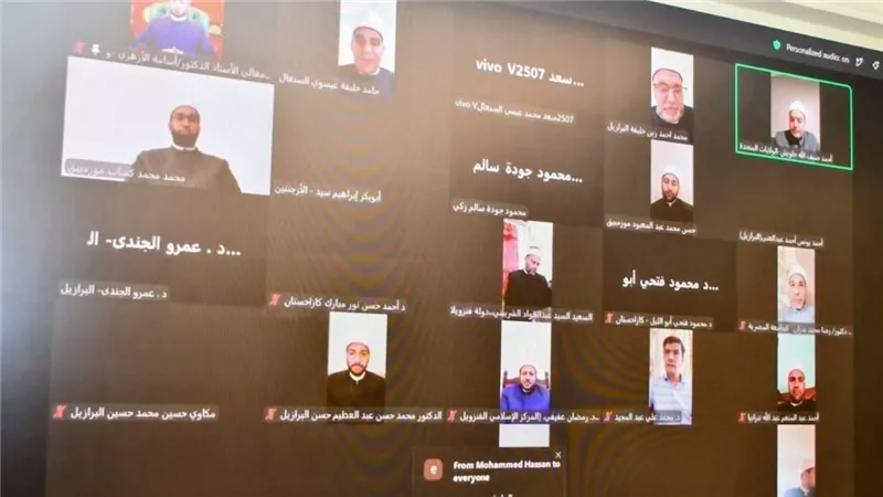 وزير الأوقاف لموفدي الوزارة بالخارج ويؤكد: كونوا أصوات رحمة وسلام