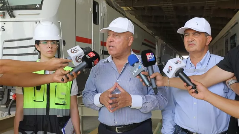 كامل الوزير: بدء التشغيل التجريبي للقطار السريع بدون ركاب أكتوبر المقبل 