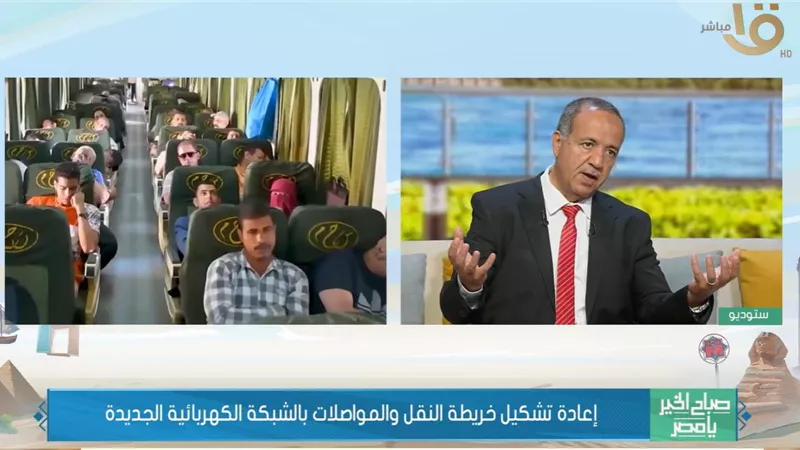 خبير نقل: القطار الكهربائي يدعم قناة السويس في نقل البضائع