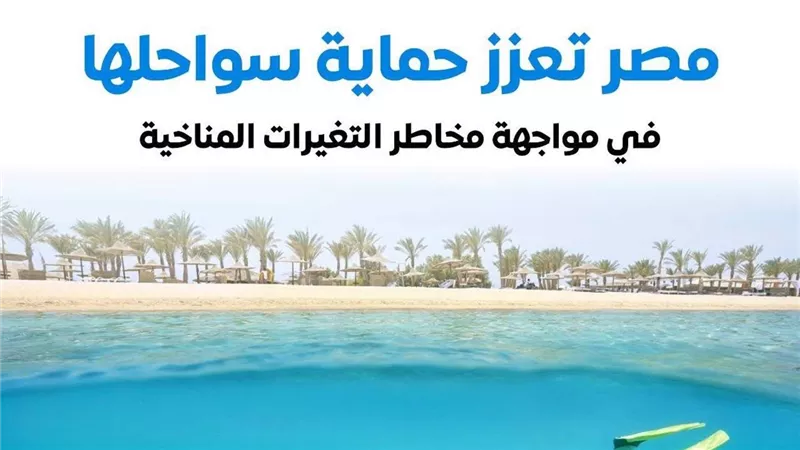 بالإنفوجراف.. المركز الإعلامي  يستعرض أبرز مشروعات الدولة لحماية السواحل