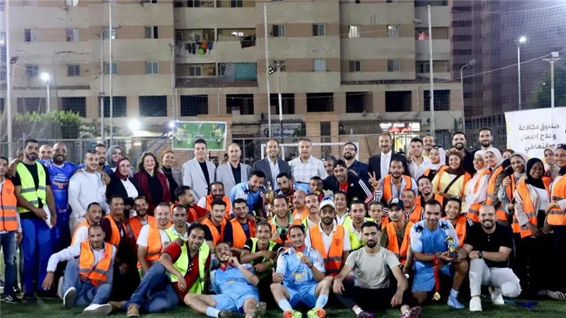 عمرو عثمان يشهد فعاليات دوري رياضي للمتعافين بمشاركة100 متعافٍ ويكرم الفائزيين