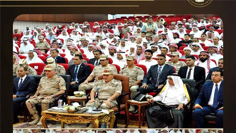 القوات المسلحة تنظم عددًا من اللقاءات مع شيوخ وعواقل سيناء ومطروح