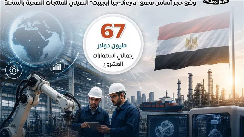  الإعلامي الوزراء:استثمارات صينية بقيمة67 مليون دولارلإنشاء