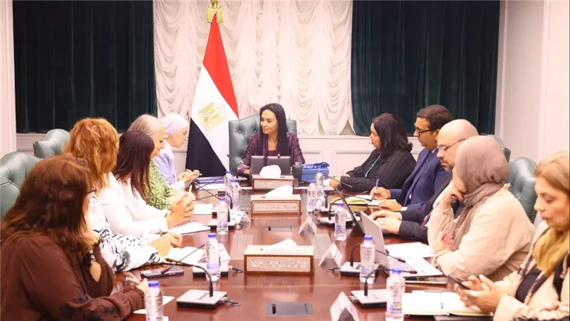 وزيرة التضامن تلتقي مديرة برنامج الأغذية العالمي في مصر لبحث سبل التعاون
