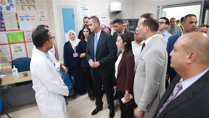 نائب وزير الصحة يبحث مع محافظ البحيرة سبل دعم المنظومة الصحية