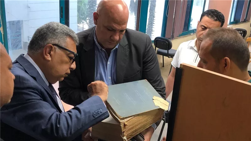 محافظ الدقهلية يتفقد قصر ثقافة المنصورة لمتابعة  أعمال تطوير حدائق القصر 