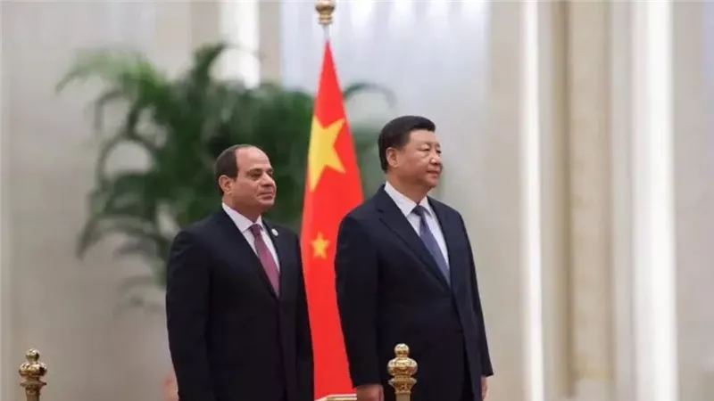 الرئيس السيسي يوجه رسالة ترحيب بمناسبة مرور 70 عاما على العلاقات المصرية الصينية