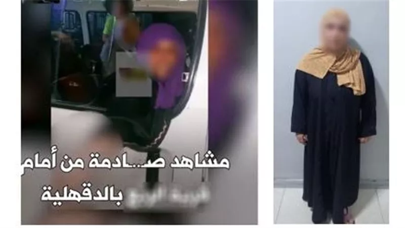 ضبط سيدة لاتهامها بالتعدي بالسب والضرب على طالبة داخل ميكروباص بالدقهلية 