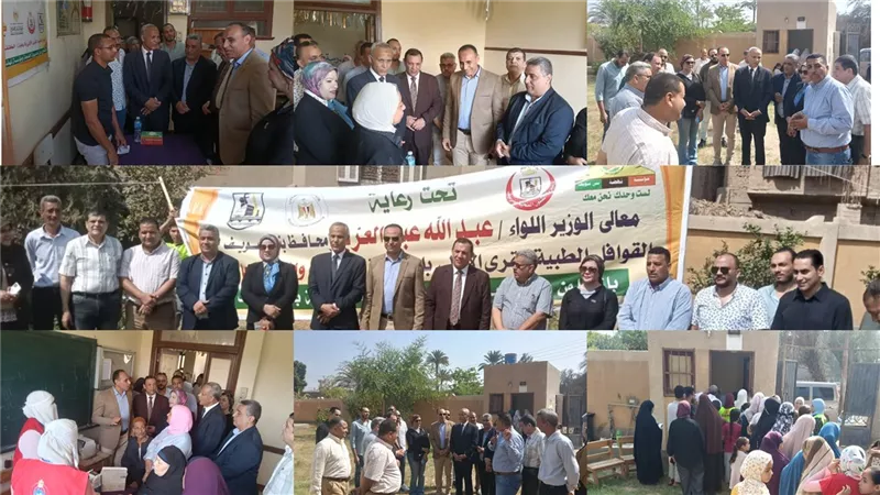 الكشف الطبي على 1100 شخص بقافلة لذوي الإعاقة في الواسطى