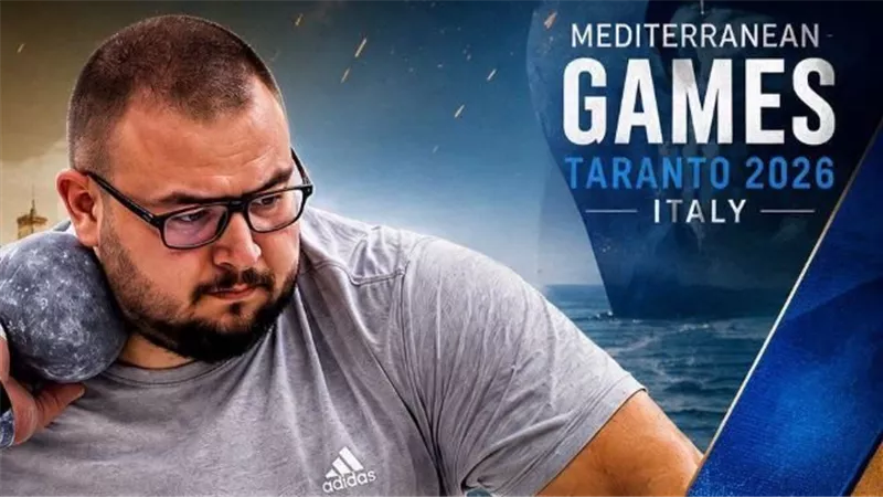 محمد مجدي يتوج ببرونزية ألعاب القوى في دورة البحر المتوسط