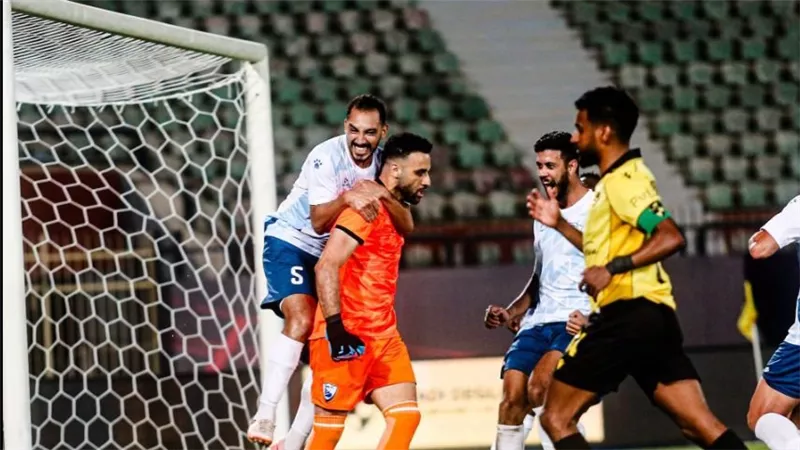 القناة يفرض التعادل على دجلة في الدوري بفضل جدار حارسه محمد شعبان