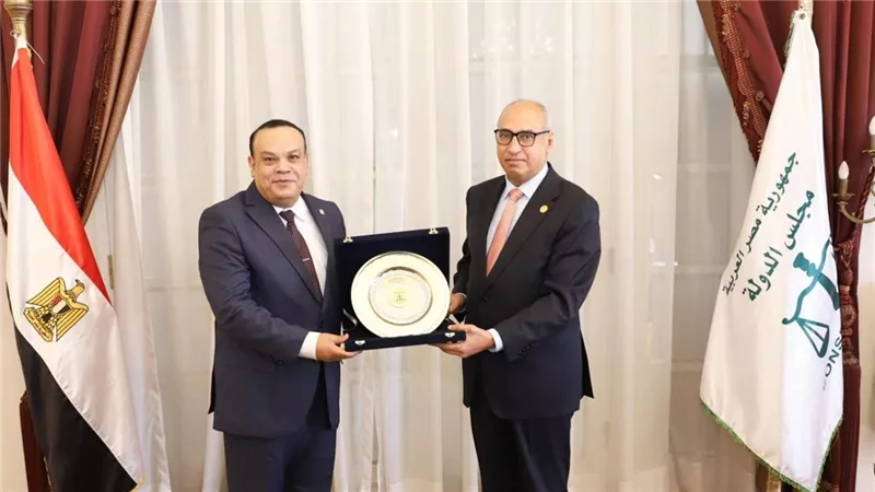 رئيس مجلس الدولة يستقبل رئيس الهيئة الوطنية للانتخابات لتقديم التهنئة