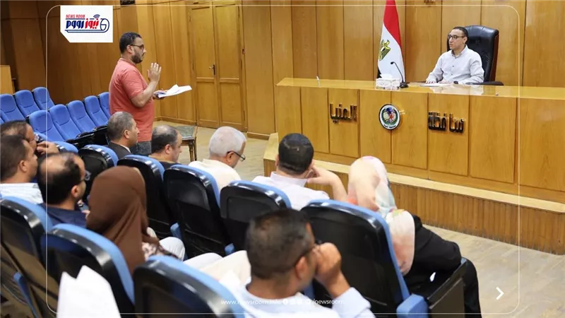 نائب محافظ المنيا يبحث تفعيل البنية المعلوماتية المكانية لدعم التخطيط 