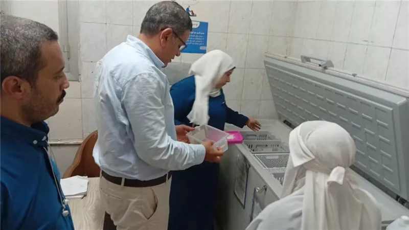 إحالة المتغيبين عن النوبتجية للشؤون القانونية بمستشفى بركة السبع في المنوفية