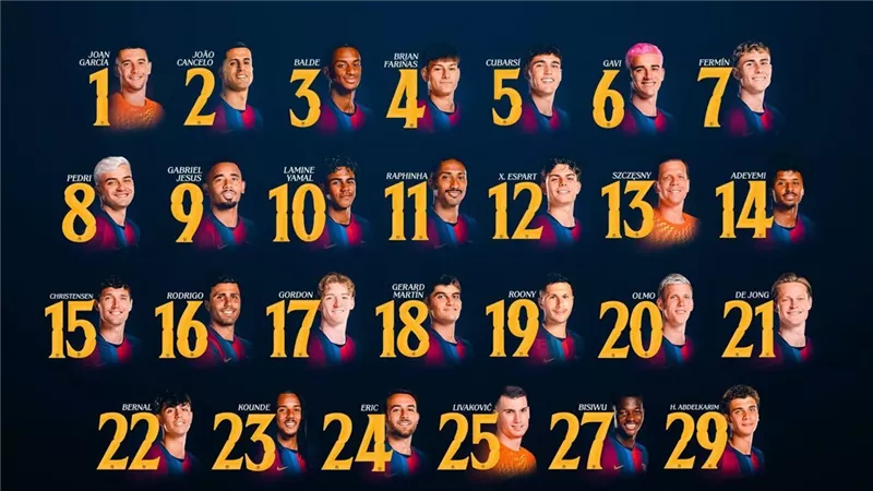حمزة عبد الكريم يرتدي رسميا القميص رقم 29 في برشلونة