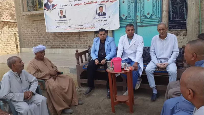 جامعة قنا تواصل خدماتها المجتمعية بقافلة بيطرية وزراعية بقرية نجع الترعة بنقاد