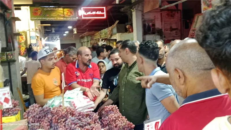 محافظة الإسكندرية تحصل 722 ألف جنيهاً متأخرات إيجارية وتضبط مخالفات تموينية