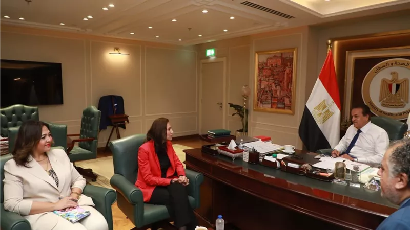 وزير الصحة يستقبل سفيرة مصر بتنزانيا لبحث التعاون الصحي والسياحة العلاجية
