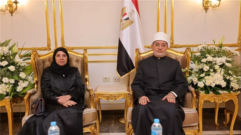 مفتي الجمهورية يلتقي المديرة التنفيذية لمعهد الدوحة الدولي للأسرة