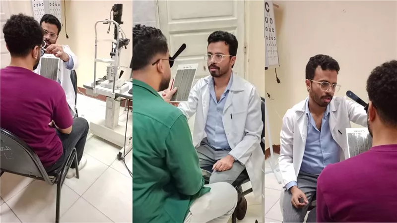 بدء التشغيل التجريبي لخدمة «التأهيل العصبي البصري» بمستشفى رمد بنى سويف 