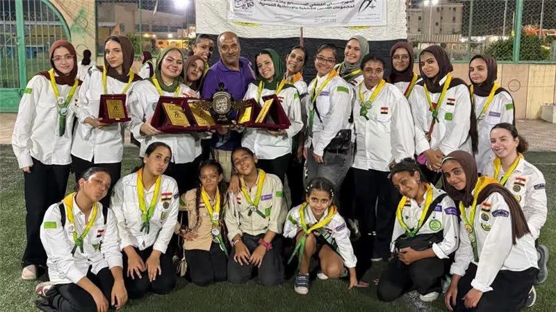 مجموعات الأمل بكفر الشيخ تحصد الدرع العام فى المهرجان الكشفى بالإسماعيلية