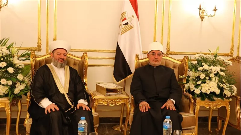 ​مفتي الجمهورية يبحث مع «إفتاء أستراليا» دعم الأقليات والخطاب المعتدل