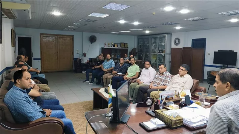 رئيس مياه المنوفية يؤكد علي جاهزية المعدات والشبكات استعداداً لموسم الدراسة