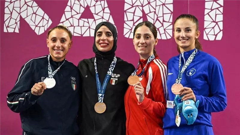 أبو ريدة يهنئ البعثة الأوليمبية بعد إنجاز تارانتو: مبروك لمصر