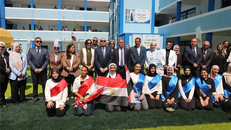 تخدم 1600 طالبة.. افتتاح أعمال تطوير مدرسة مصرف أبو ظبي الإسلامي بالنزهة