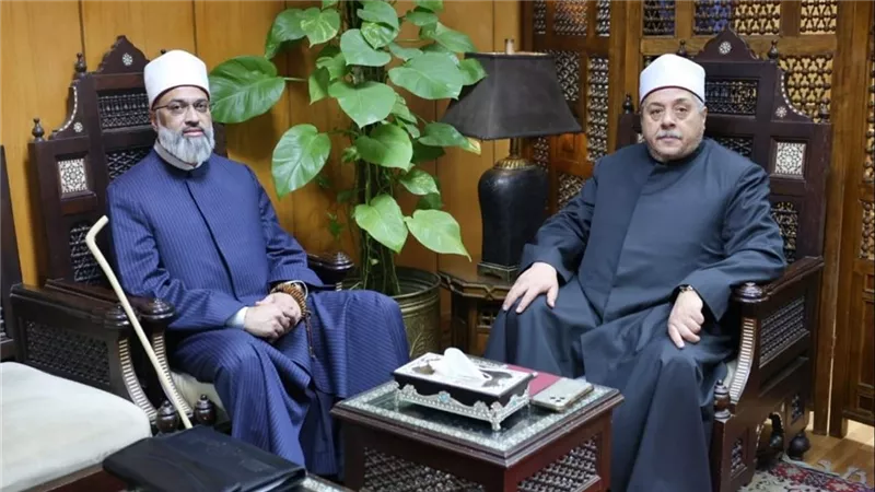 وكيل الأزهر يستقبل مفتي جنوب أفريقيا لبحث التعاون وزيادة المنح الدراسية