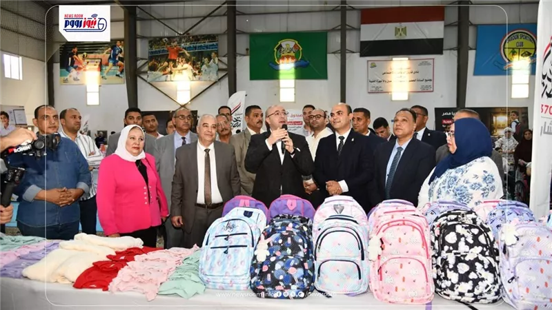 محافظ الفيوم يعلن انطلاق المرحلة الثانية من مبادرة توفير مستلزمات المدارس