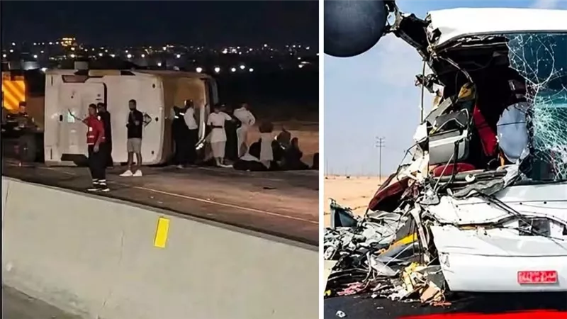عقب العصر.. تحديد موعد صلاة الجنازة على ضحاياحادث أتوبيس المعتمرين المصريين