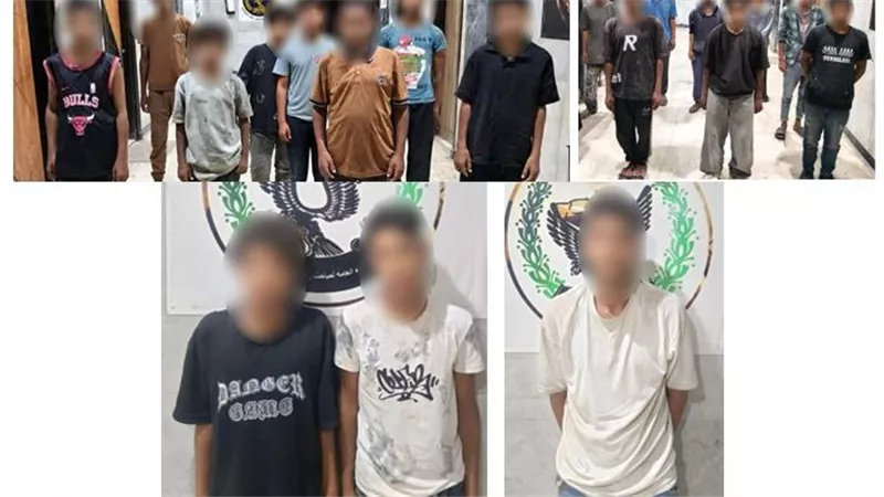 استغلال الأطفال في الشوارع ينتهي بضبط 9 متهمين بالجيزة