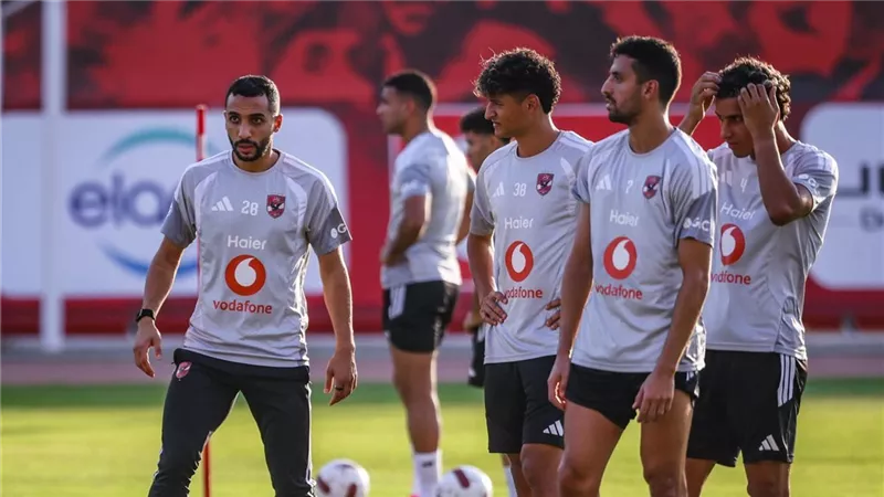 الأهلي يستأنف تدريباته لمواجهة المقاولون العرب في الدوري الممتاز