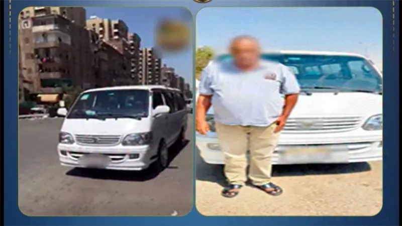 ضبط سائق ميكروباص لسيره عكس الاتجاه وتعريض المواطنين للخطر بالمطرية