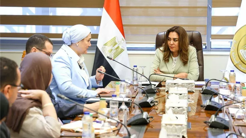 وزيرة التنمية المحلية تبحث مع «الأمومة والطفولة» تعزيز منظومة حماية الطفل