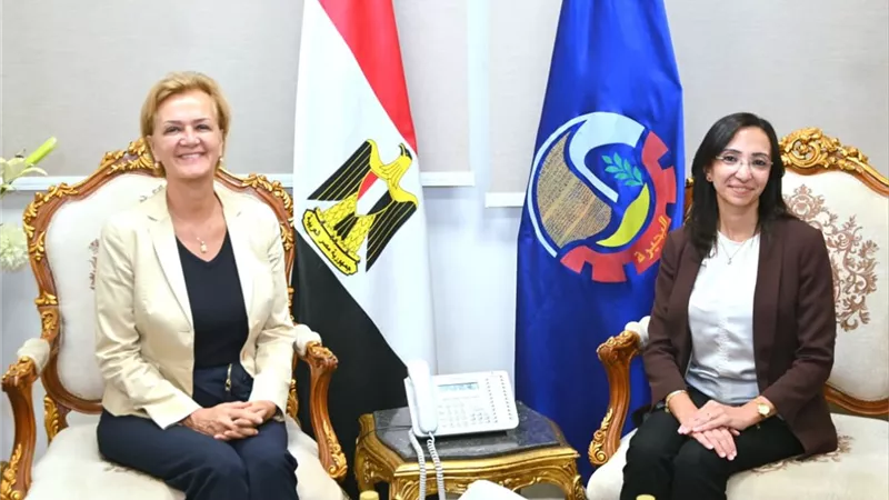 محافظ البحيرة تبحث مع سفيرة الاتحاد الأوروبي توسيع التعاون في عدة قطاعات