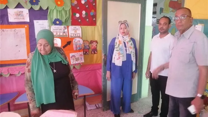 وكيل تعليم السويس تتفقد جاهزية المدارس للعام الدراسي الجديد