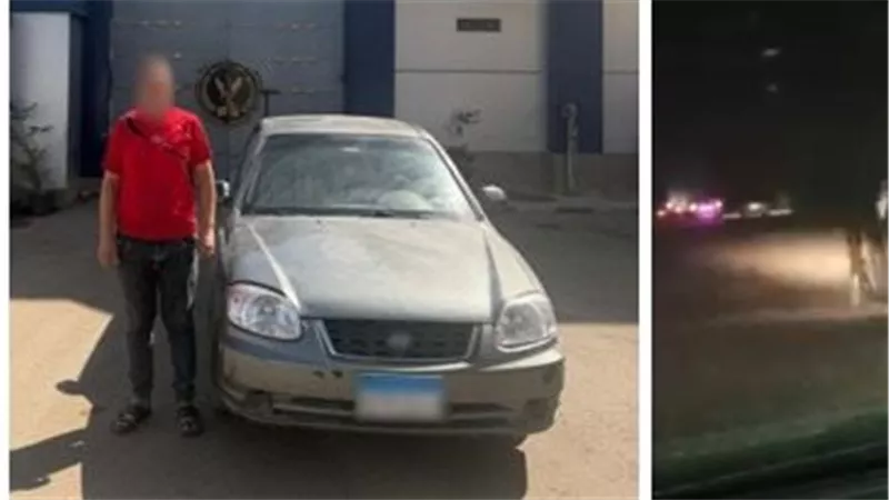 حركات استعراضية في حفل زفاف تقود لضبط قائد سيارة ببني سويف