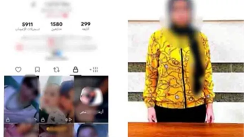 فيديوهات الرقص والمشاهدات.. ضبط صانعة محتوى في جمصة
