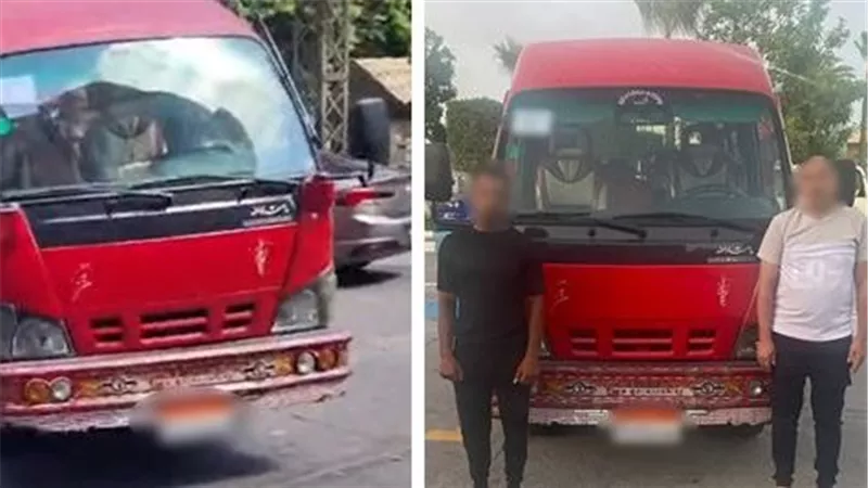 ضبط سائقَي ميكروباص بعد التعدي على شخص بسبب تعطيل المرور بالإسكندرية