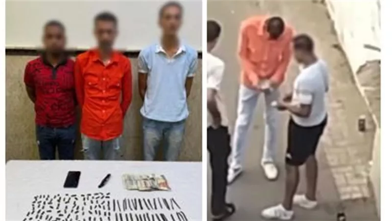 الداخلية تضبط 3 أشخاص ظهروا في فيديو أثناء ترويج المخدرات بالإسكندرية