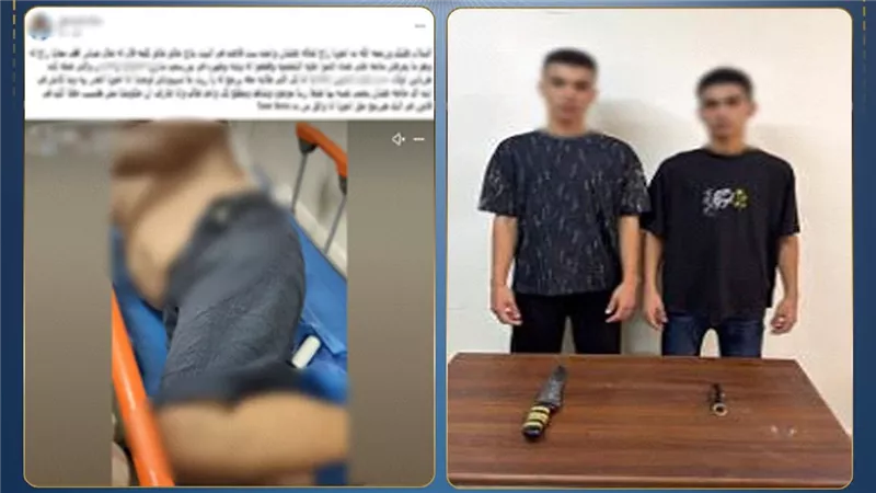 ضبط شقيقين ببورسعيد بعد التعدي على شاب بالأسلحة البيضاء