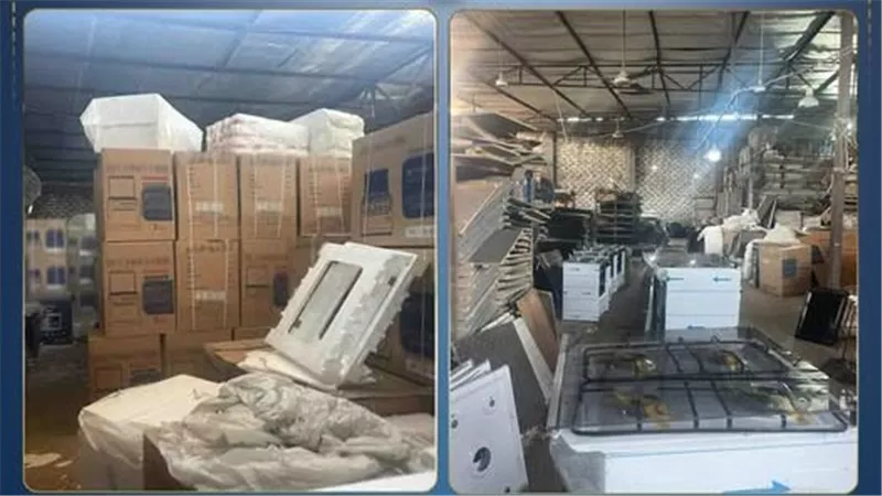 ضبط مخزن غير مرخص بالقليوبية بحوزته بوتاجازات وقطع غيار مجهولة المصدر