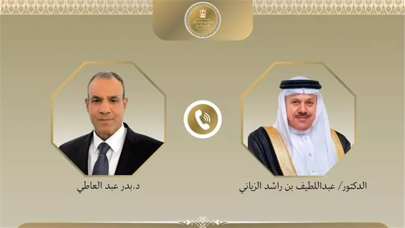 وزير الخارجية يبحث مع نظيره البحريني تطورات المنطقة وتعزيز العلاقات الثنائية