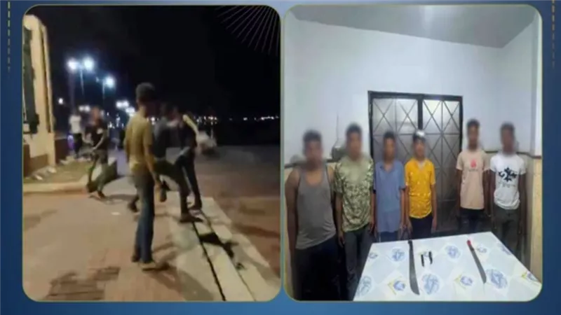 بسبب خلافات البيع.. ضبط طرفي مشاجرة بالأسلحة البيضاء في البحيرة