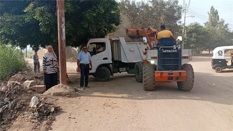 ضمن فعاليات  مبادرة يوم في قريتنا  أعمال خدمية مكثفة بقري بالمنوفية 