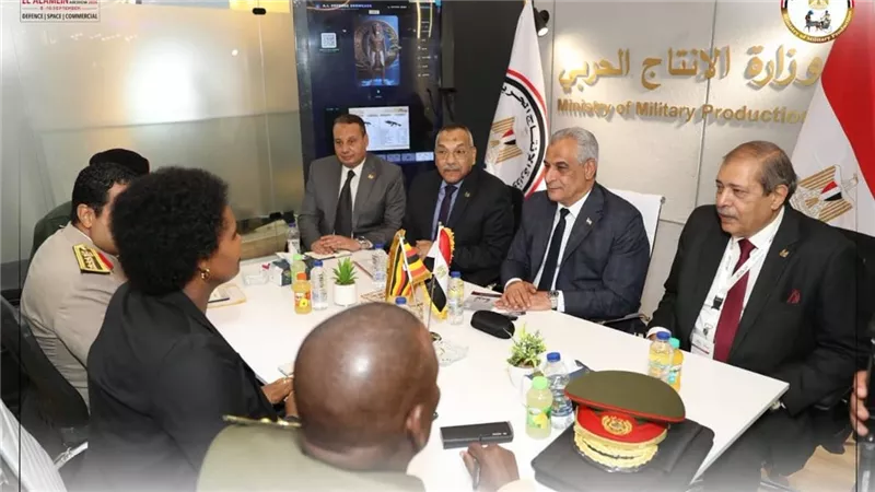 مصر وأوغندا تبحثان تعزيز التعاون في مجال الإنتاج الحربي وتوسيع الشراكة الأفريقية