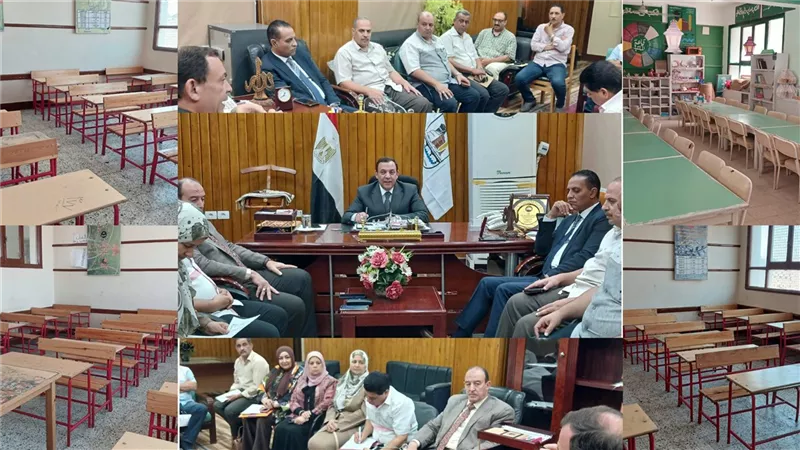 بني سويف تنهي استعداداتها للعام الدراسي الجديد لاستقبال أكثر من 850 ألف طالب