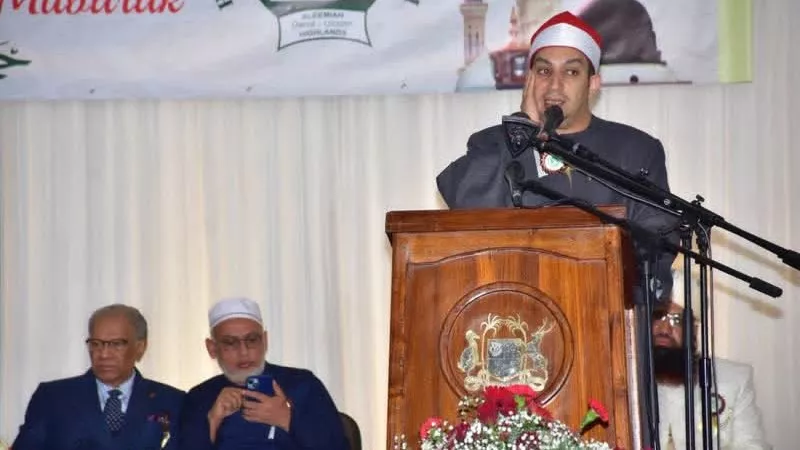 «دولة التلاوة» تمتد إلى موريشيوس..موفد الأوقاف يشارك في احتفالات المولد النبوي